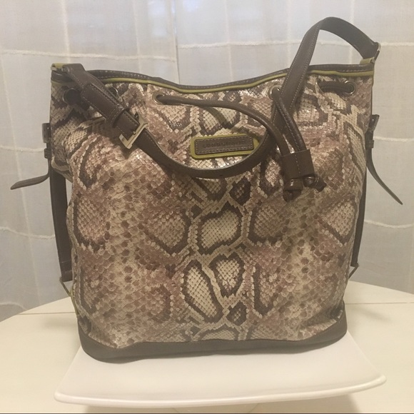longchamp python bag